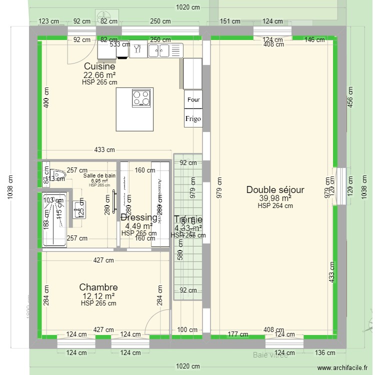 Nonorgues_juin24. Plan de 17 pièces et 194 m2