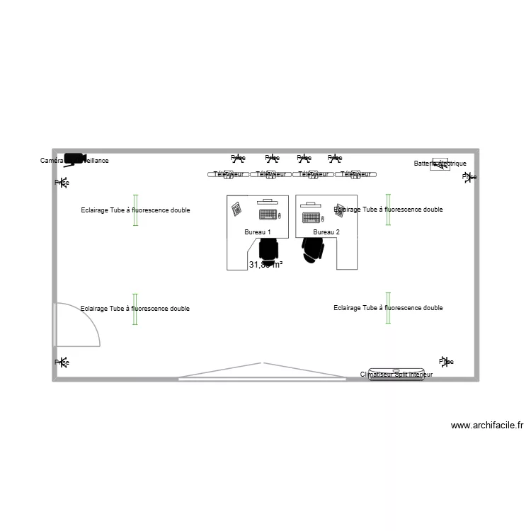 Fameco plan. Plan de 1 et 32 m² Fameco plan. Plan de 1 et 32 m²
