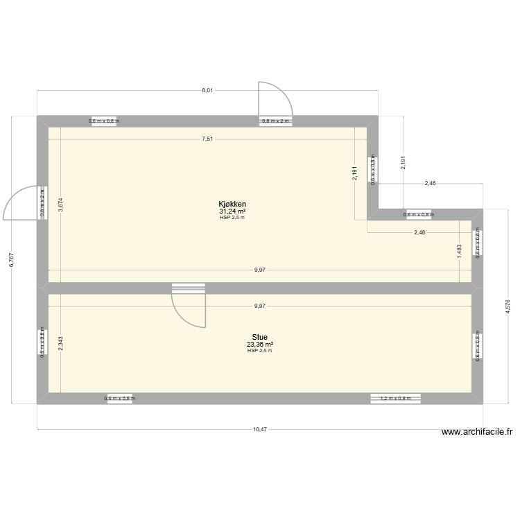 Test. Plan de 0 pièce et 0 m2