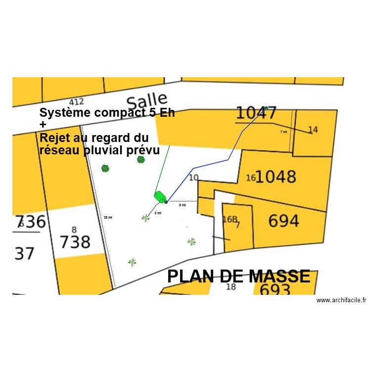 Charrin Lamarque. Plan de 0 pièce et 0 m2