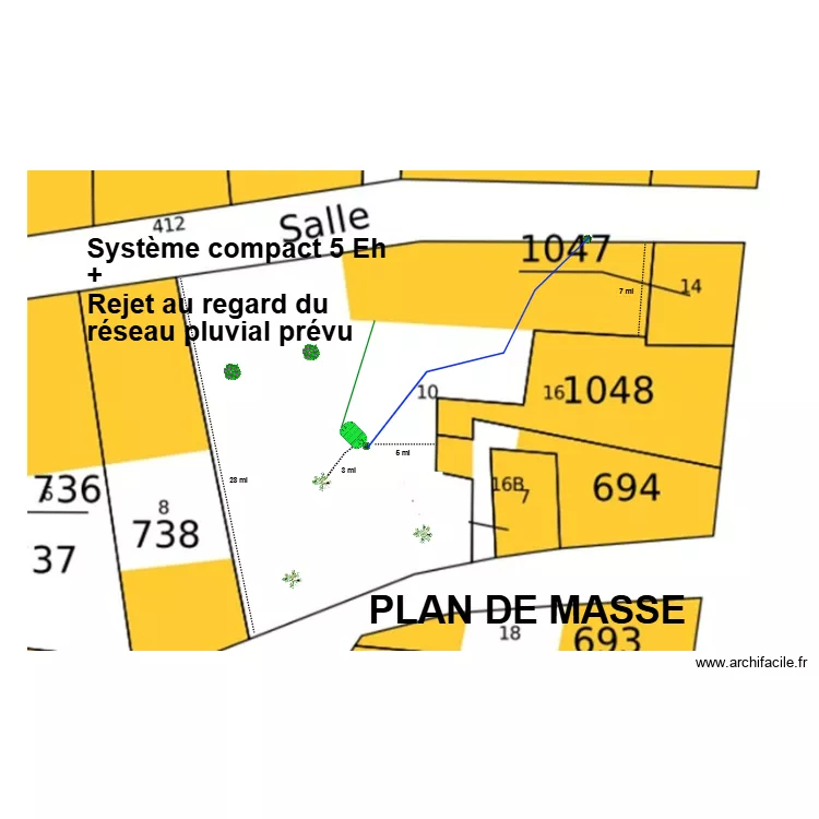 Charrin Lamarque. Plan de 