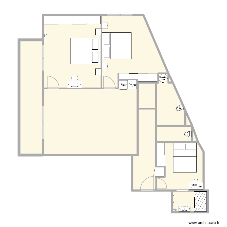 cap d\'ail russe. Plan de 0 pièce et 0 m2