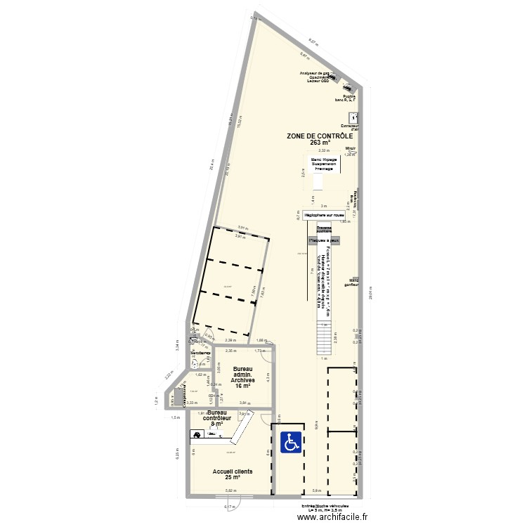 CCT VL AUCH CT DAOUST 32DAAU. Plan de 6 pièces et 328 m2