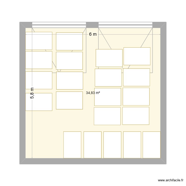 Stock Cop1 - Actuel. Plan de 0 pièce et 0 m2