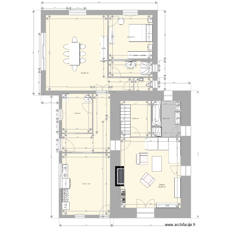 P Sylvie 8. Plan de 0 pièce et 0 m2