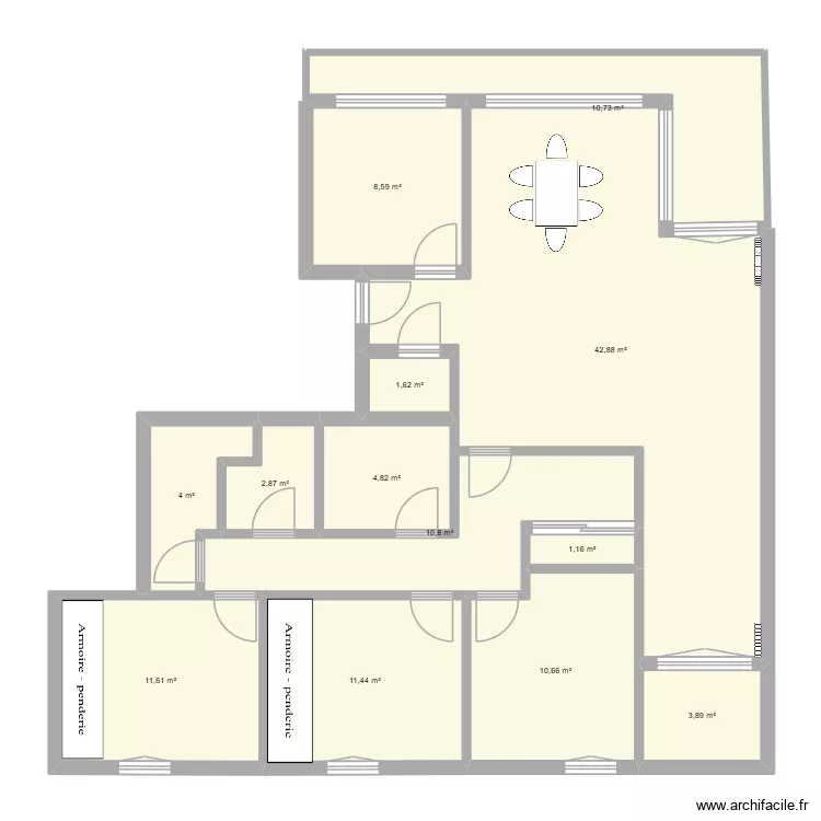 garage. Plan de garage. Plan de