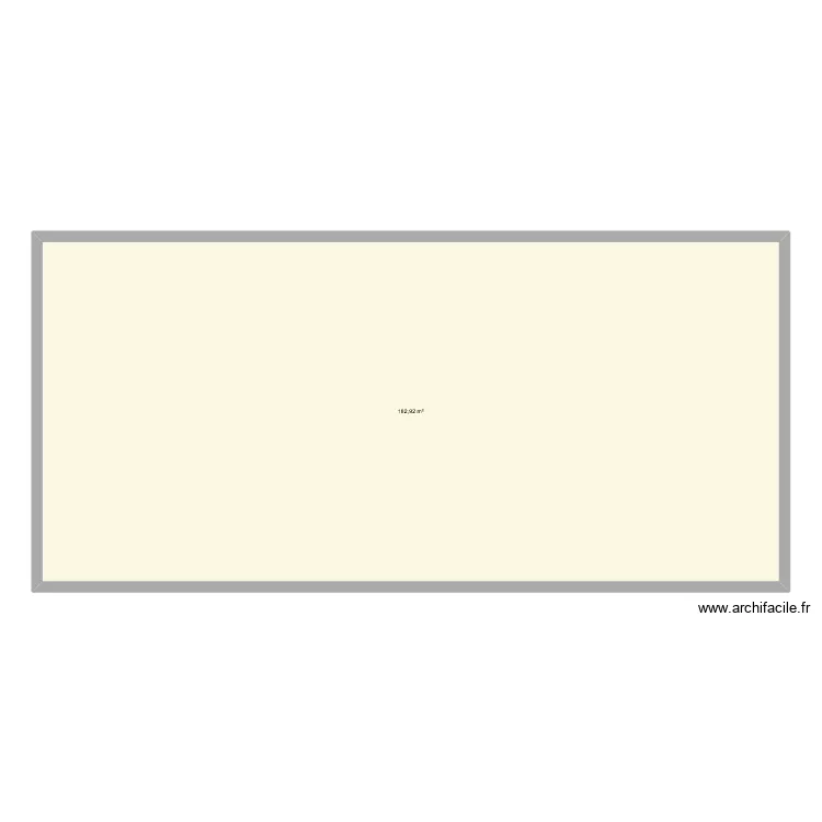 Projet corn er porh. Plan de 1 et 183 m² Projet corn er porh. Plan de 1 et 183 m²