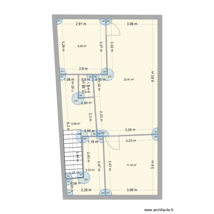 base. Plan de 0 pièce et 0 m2