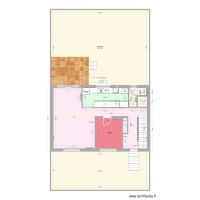 RDC - Plan Big cuisine - Sdb en L meuble