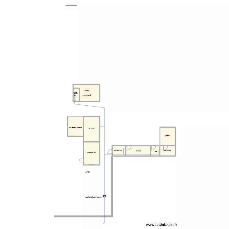 bouchiaire ass. Plan de 10  et 83 m²