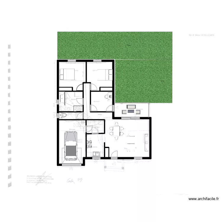 corme ecluse. Plan de 