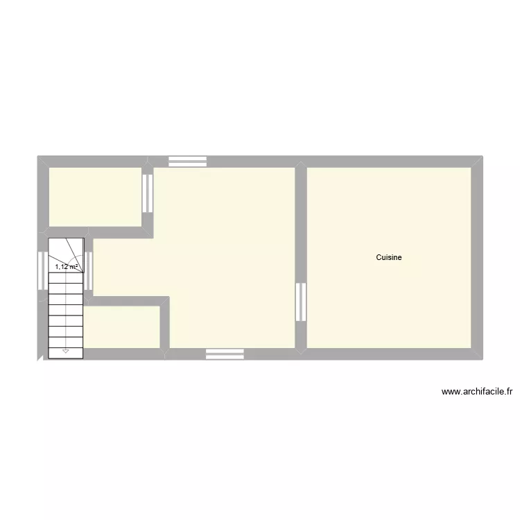 Plan Paméla. Plan de 5 et 39 m² Plan Paméla. Plan de 5 et 39 m²