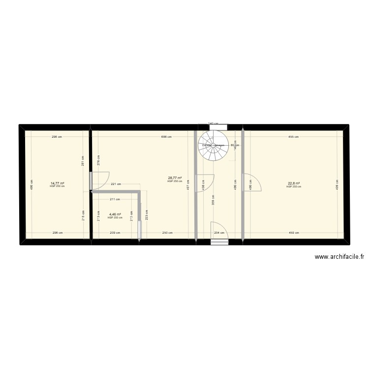 PROJET 1. Plan de 0 pièce et 0 m2