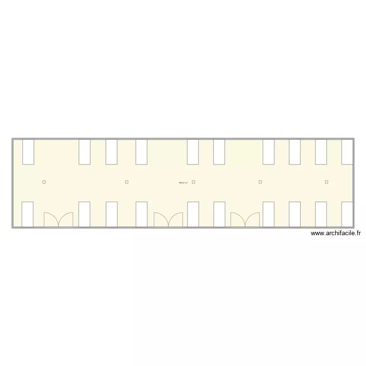Cit&eacute; Administrative. Plan de 