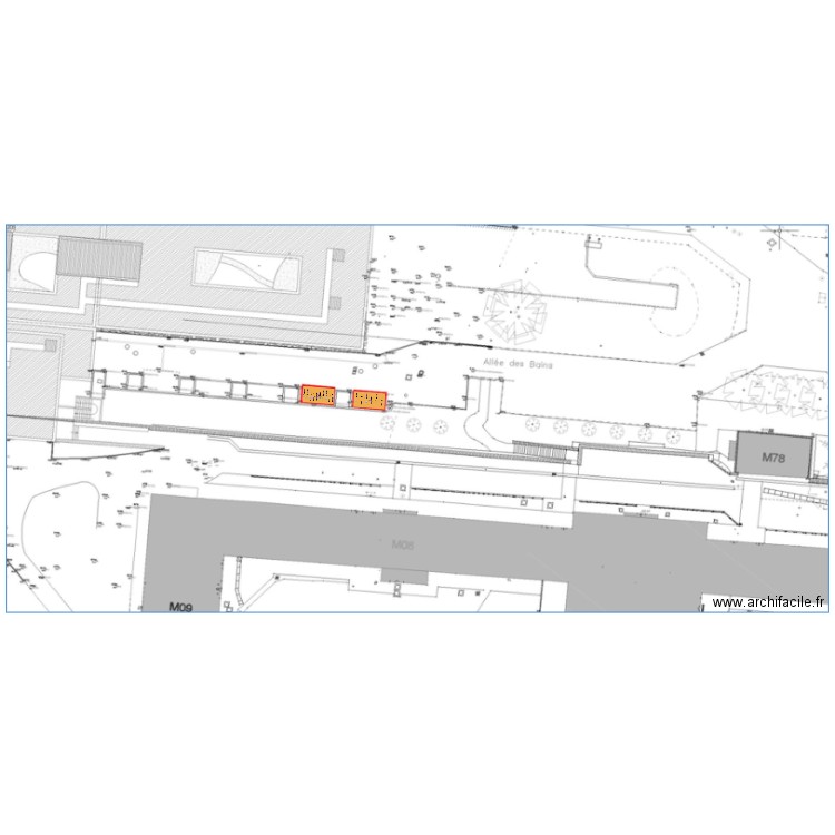 CH MORLAIX BAT M19. Plan de 0 pièce et 0 m2