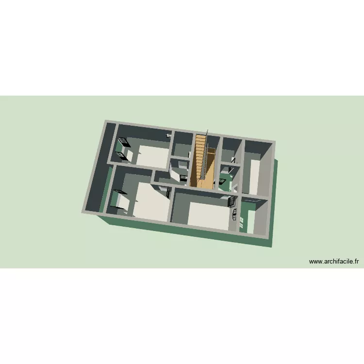 rach_2etage_modification. Plan de 8 et 80 m² rach_2etage_modification. Plan de 8 et 80 m²