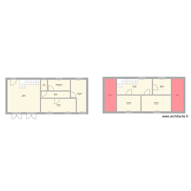 maison 2. Plan de 0 pièce et 0 m2