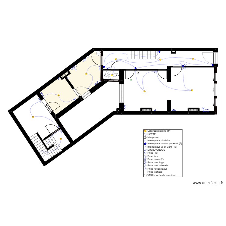 AV DU PARC RDC. Plan de 0 pièce et 0 m2