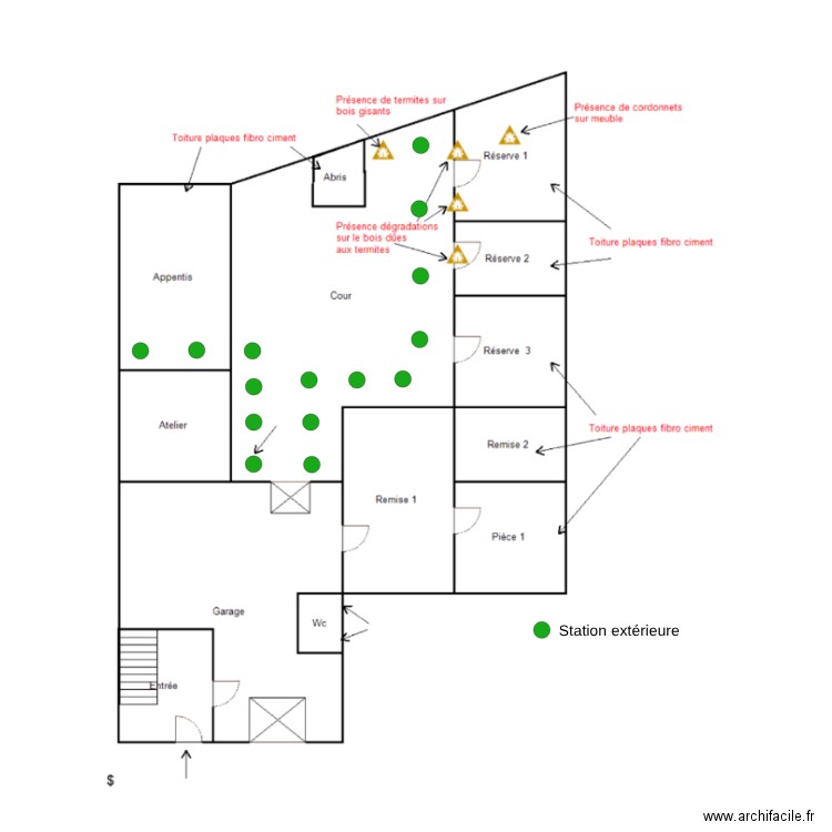 ARSONVAL 9. Plan de 0 pièce et 0 m2