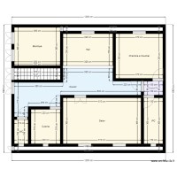 Plan de Terrain 12mx10m Client 22 77 32 27