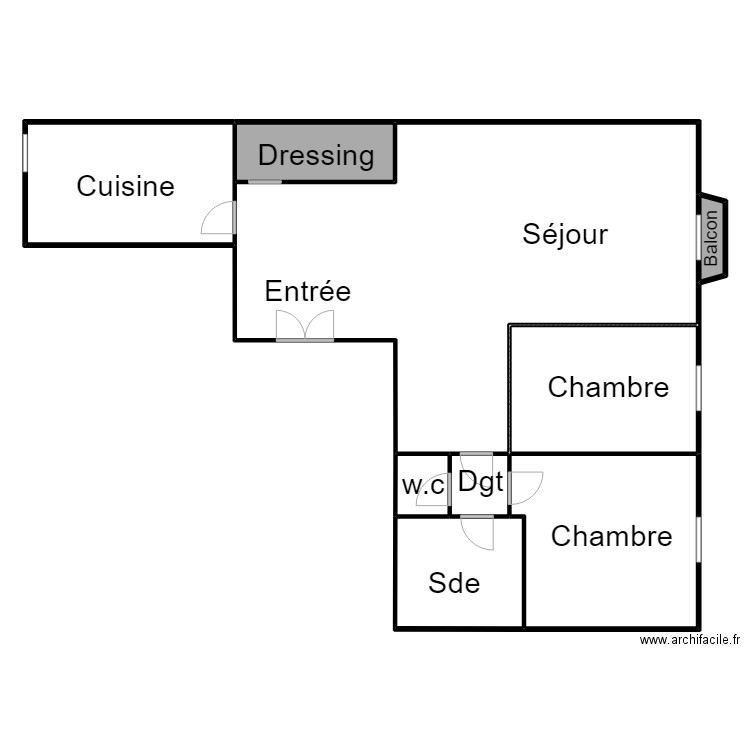 Pingault. Plan de 9 pièces et 338 m2