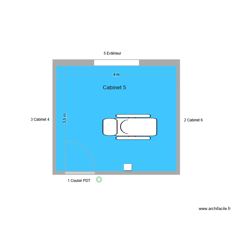 50678 Cabinet 5. Plan de 