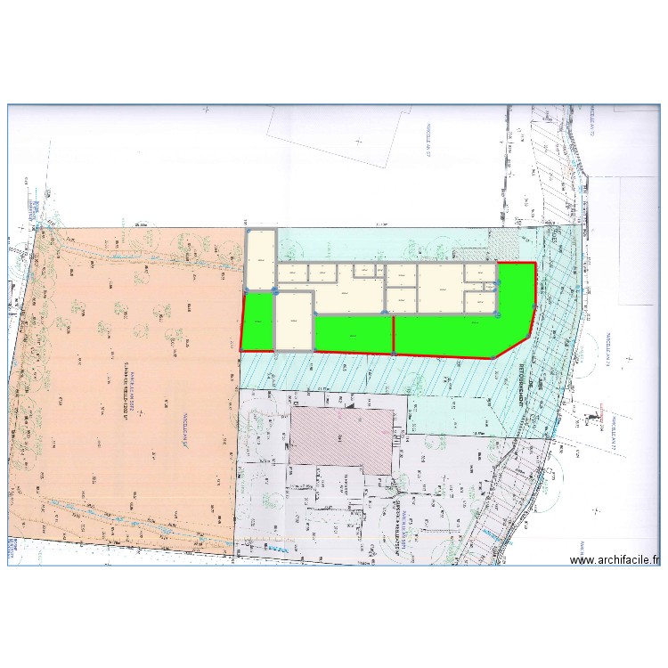 CLEMENT JULIE 3. Plan de 16 pièces et 433 m2