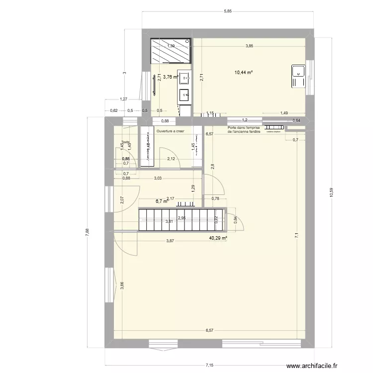 Camille. Plan de 