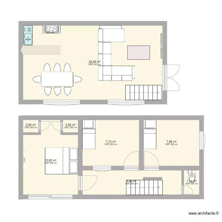 maison Ambohimangakely 2. Plan de maison Ambohimangakely 2. Plan de
