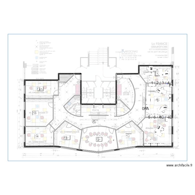 BatD. Plan de 0 pièce et 0 m2