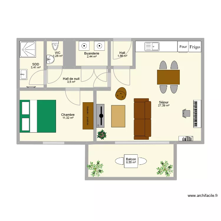 Corckerill 5. Plan de 