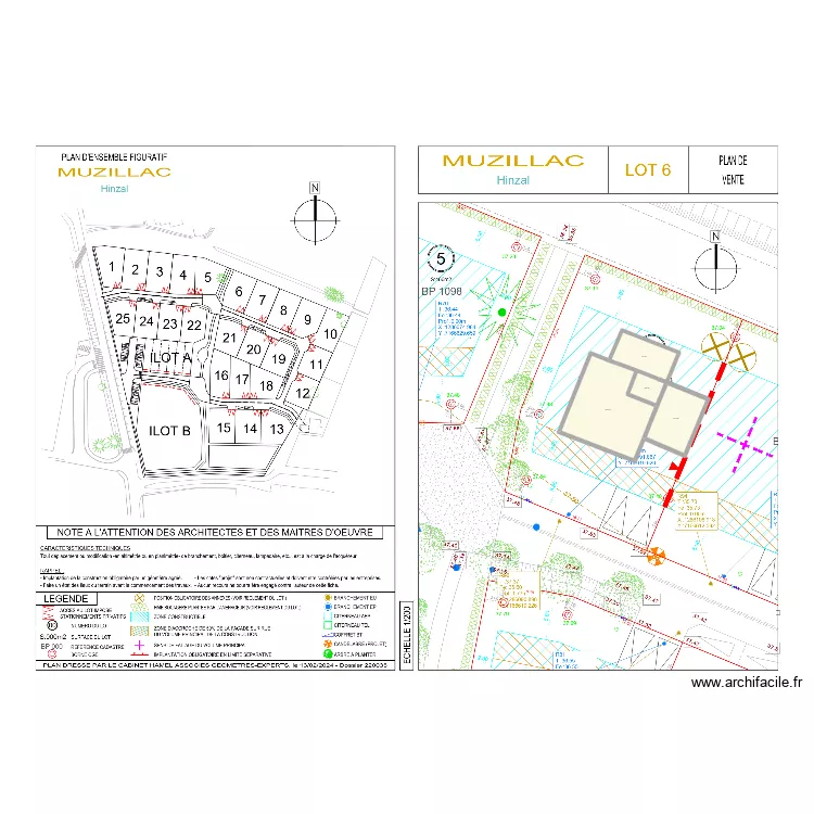 Plan maison - draft 3. Plan de 4  et 120 m²
