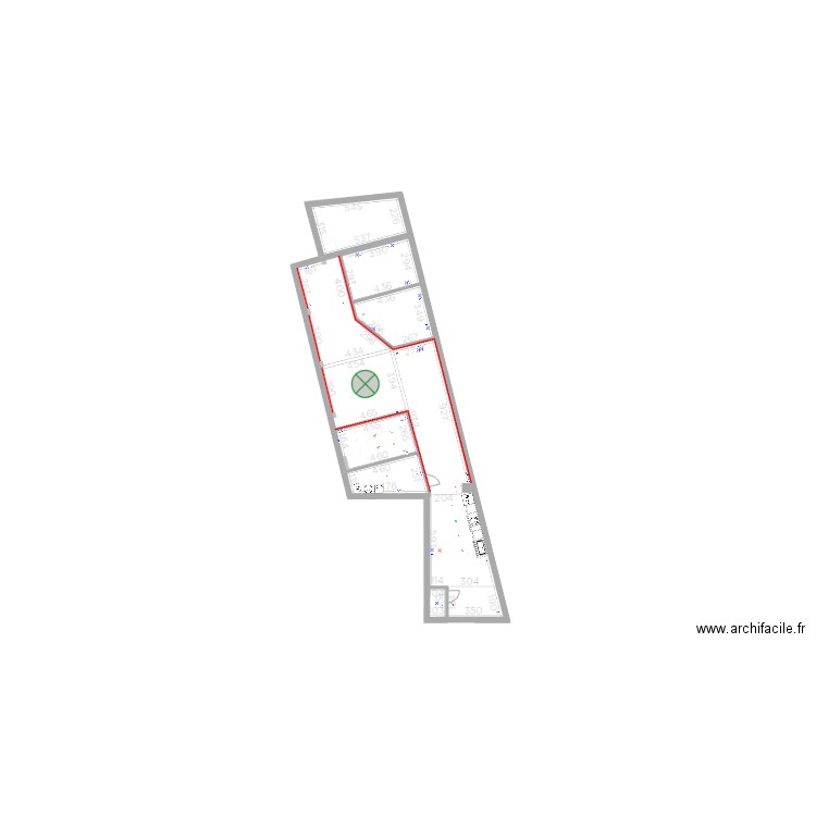 leman . Plan de 0 pièce et 0 m2