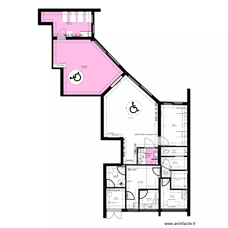 92 Nanterre 118 Salvador Projet rectif cote. Plan de 92 Nanterre 118 Salvador Projet rectif cote. Plan de