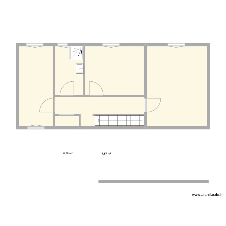Jour Etage. Plan de 0 pièce et 0 m2 Jour Etage. Plan de 0 pièce et 0 m2