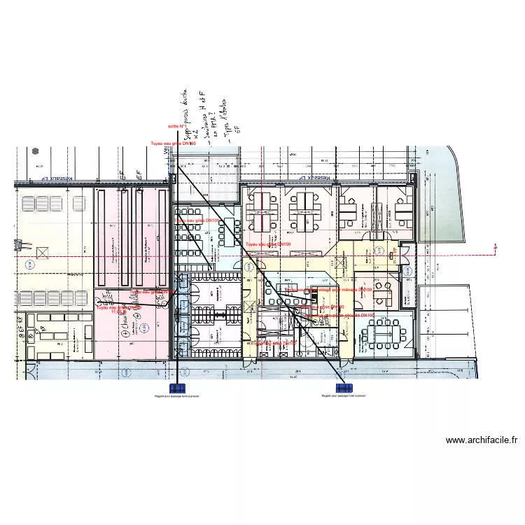 plan de r&eacute;seau germicopa. Plan de 