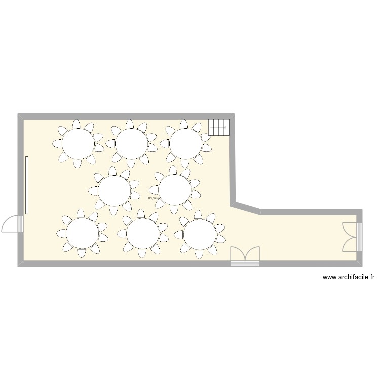 Pressoir table ronde. Plan de 0 pièce et 0 m2