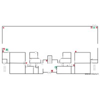 Halle des Sports bureaux vestiaires