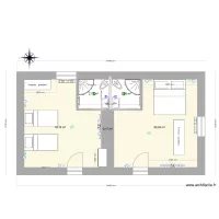 Chambres 3 et 4 1er &eacute;tage