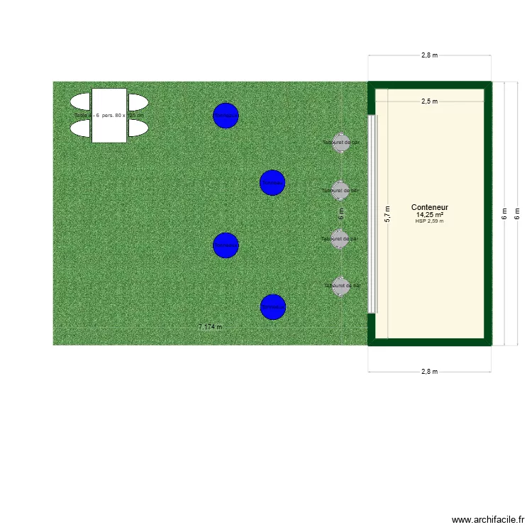 EGAST. Plan de 1 pièce et 14 m² EGAST. Plan de 1 pièce et 14 m²