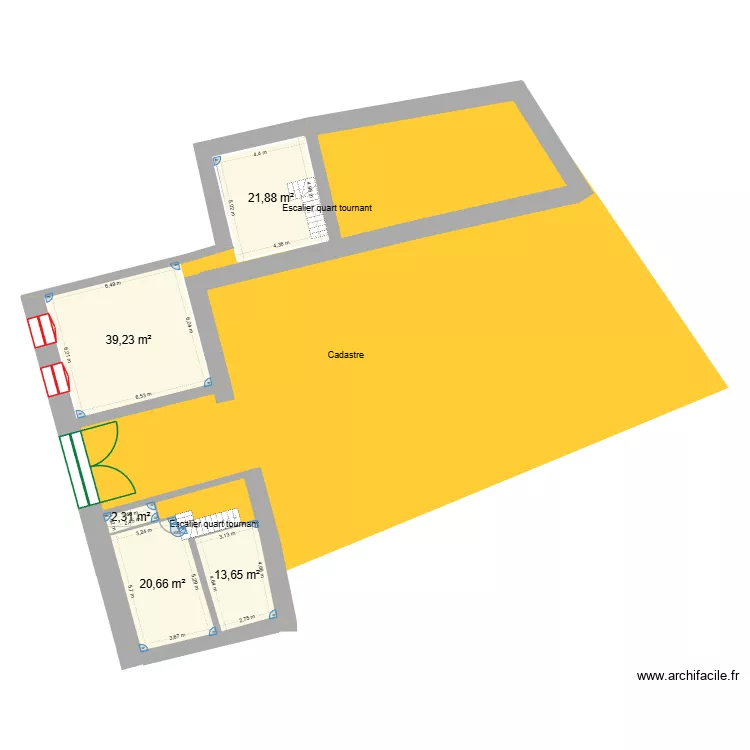 Maison PLICAS 3 Bourses. Plan de 
