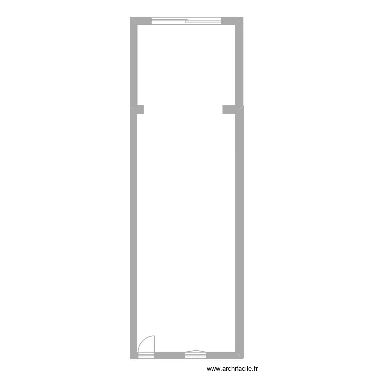 Maison. Plan de 