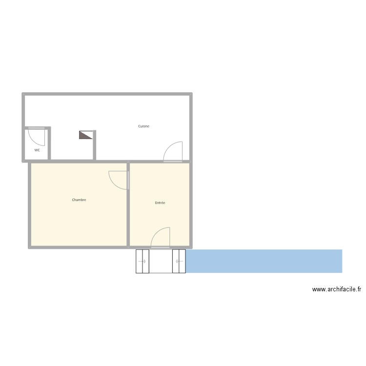 Dentinger_Etat_Actuel. Plan de 0 pièce et 0 m2