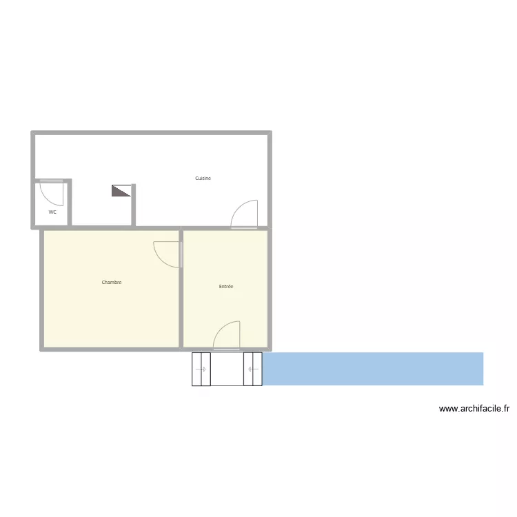 Dentinger_Etat_Actuel. Plan de 