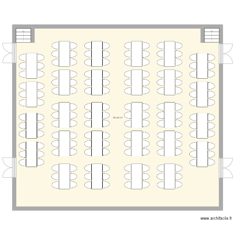 Cantem Jordi. Plan de 1 pièce et 182 m2