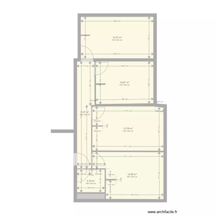 FONCIA EV B22. Plan de 
