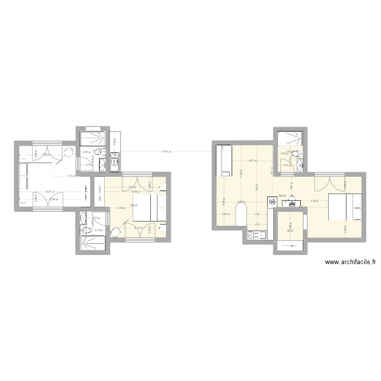 Las Galeras rez de chaussée. Plan de 0 pièce et 0 m2