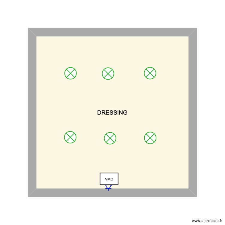 DRESSING MANON. Plan de 0 pièce et 0 m2