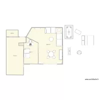 BUREAU CHAMBRE SALON