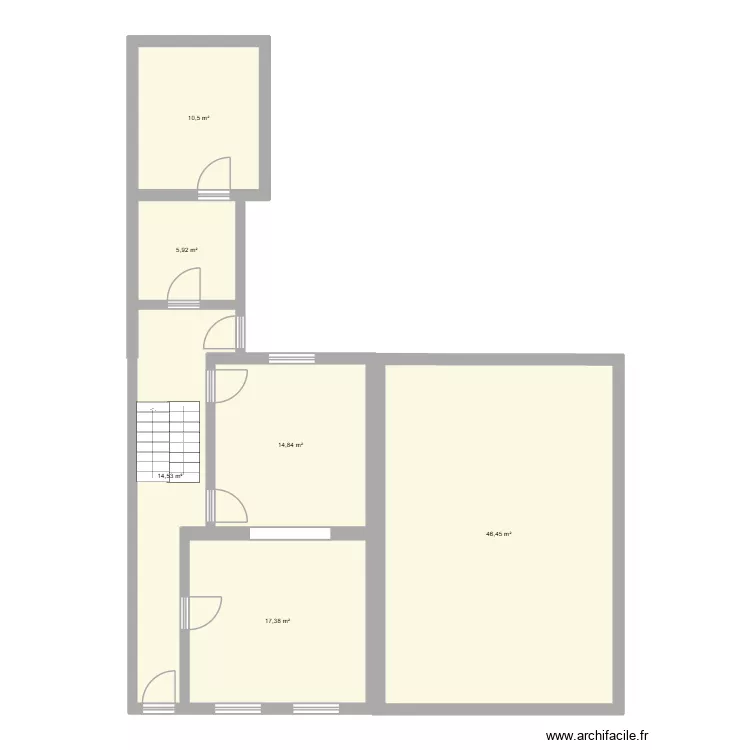 voroux. Plan de 6  et 110 m²